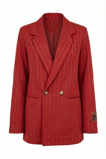 Blazer Ema Goccia Story red fabriqué en Italie