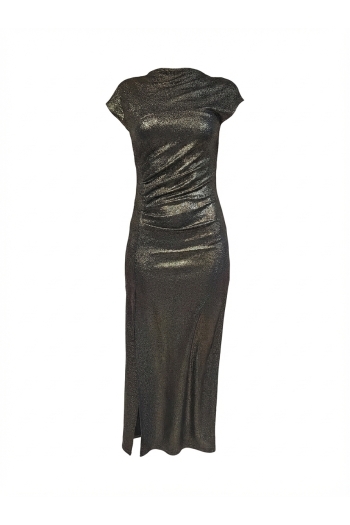 Robe Diane Lurex stretch fabriquée en Italie