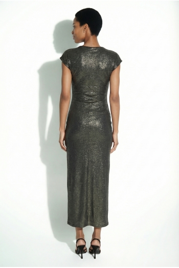 Robe Diane Lurex stretch fabriquée en Italie