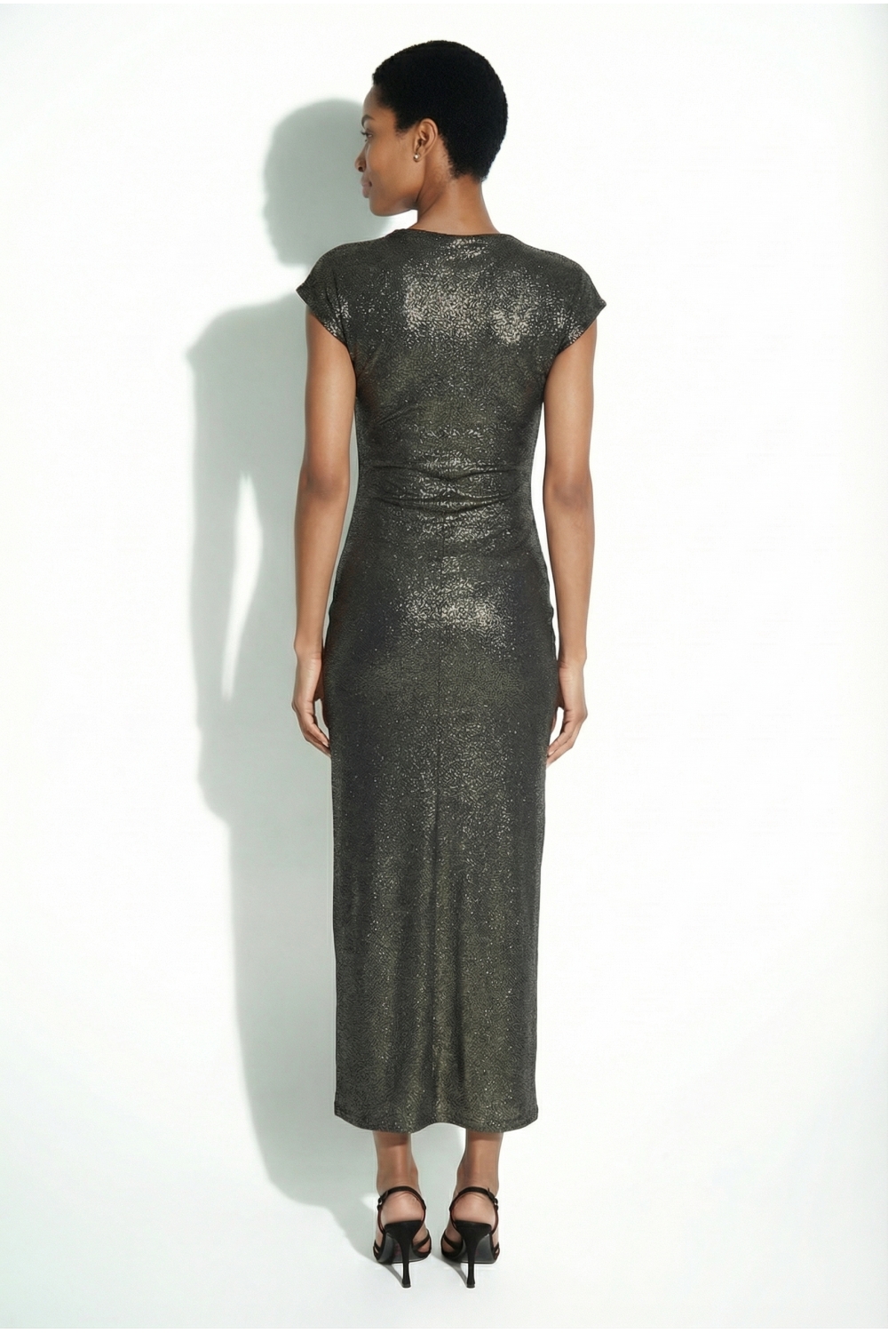 Robe Diane Lurex stretch fabriquée en Italie