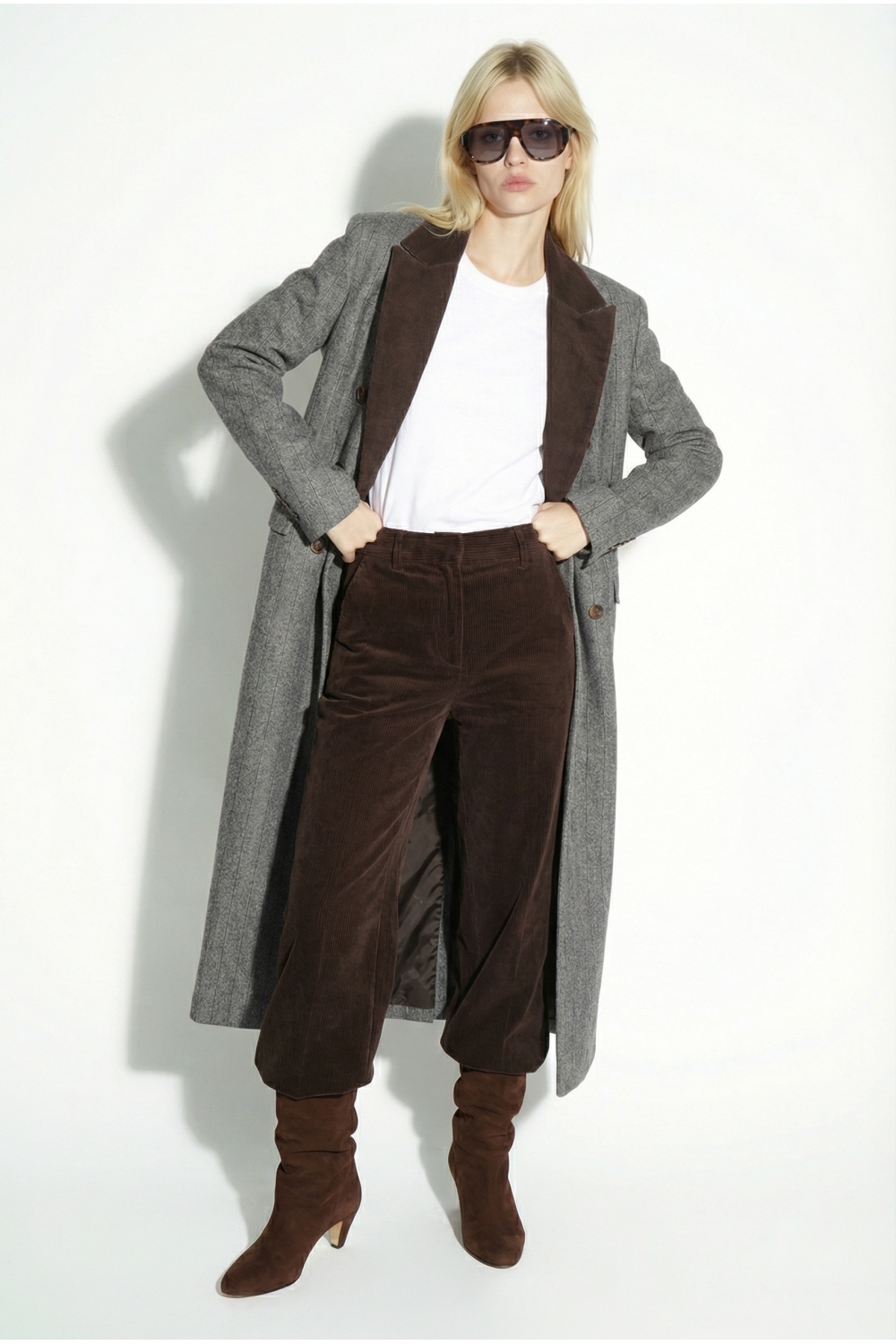 Maxi Coat ballon Magnolia fabriqué en Italie
