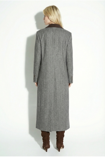 Maxi Coat ballon Magnolia fabriqué en Italie