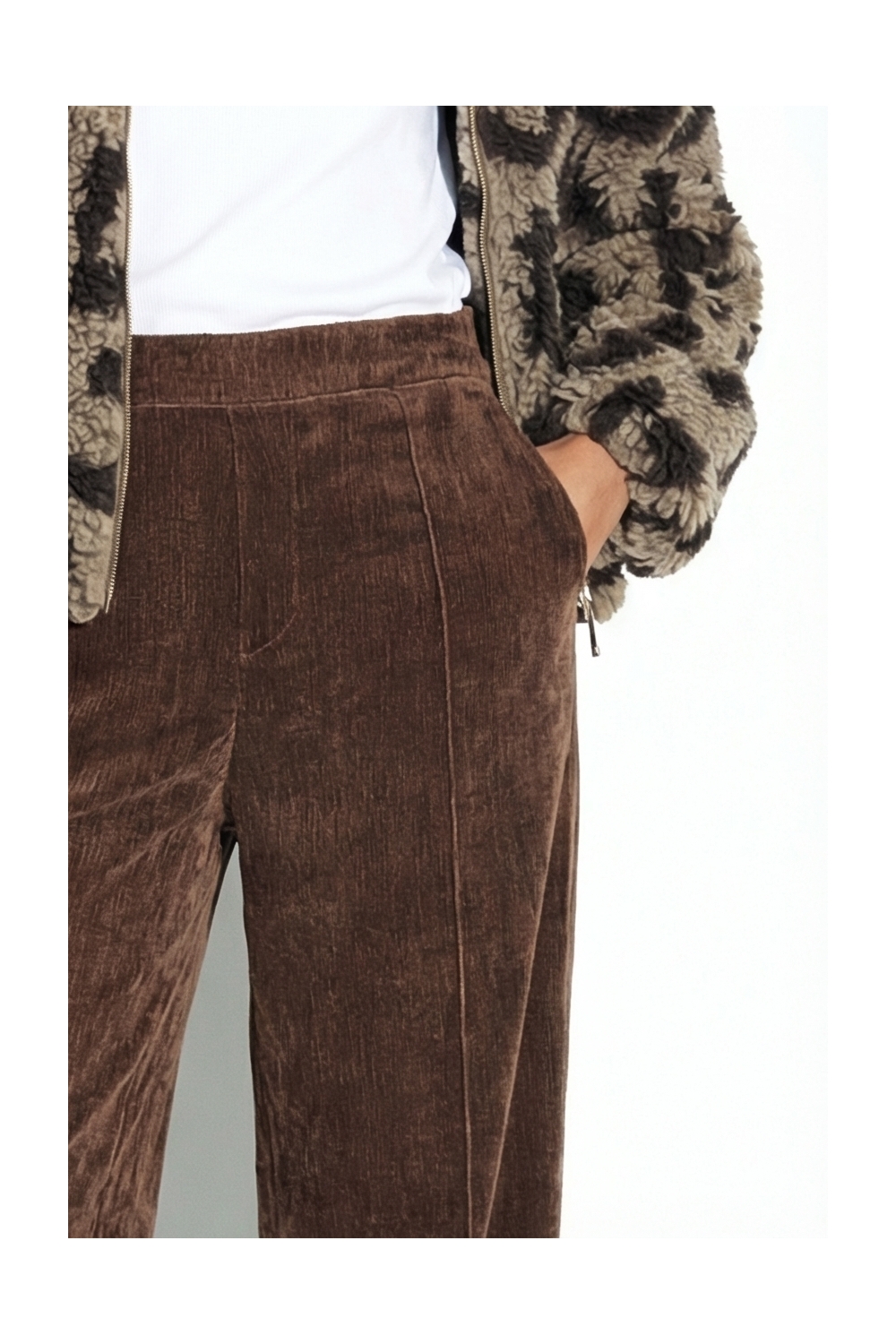 PANTALON CHARLIE BORO CHOCOLAT