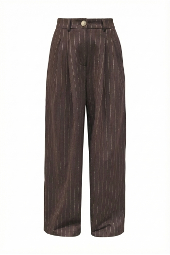 Pantalon Astrid Goccoa Story chocolat fabriqué en Italie