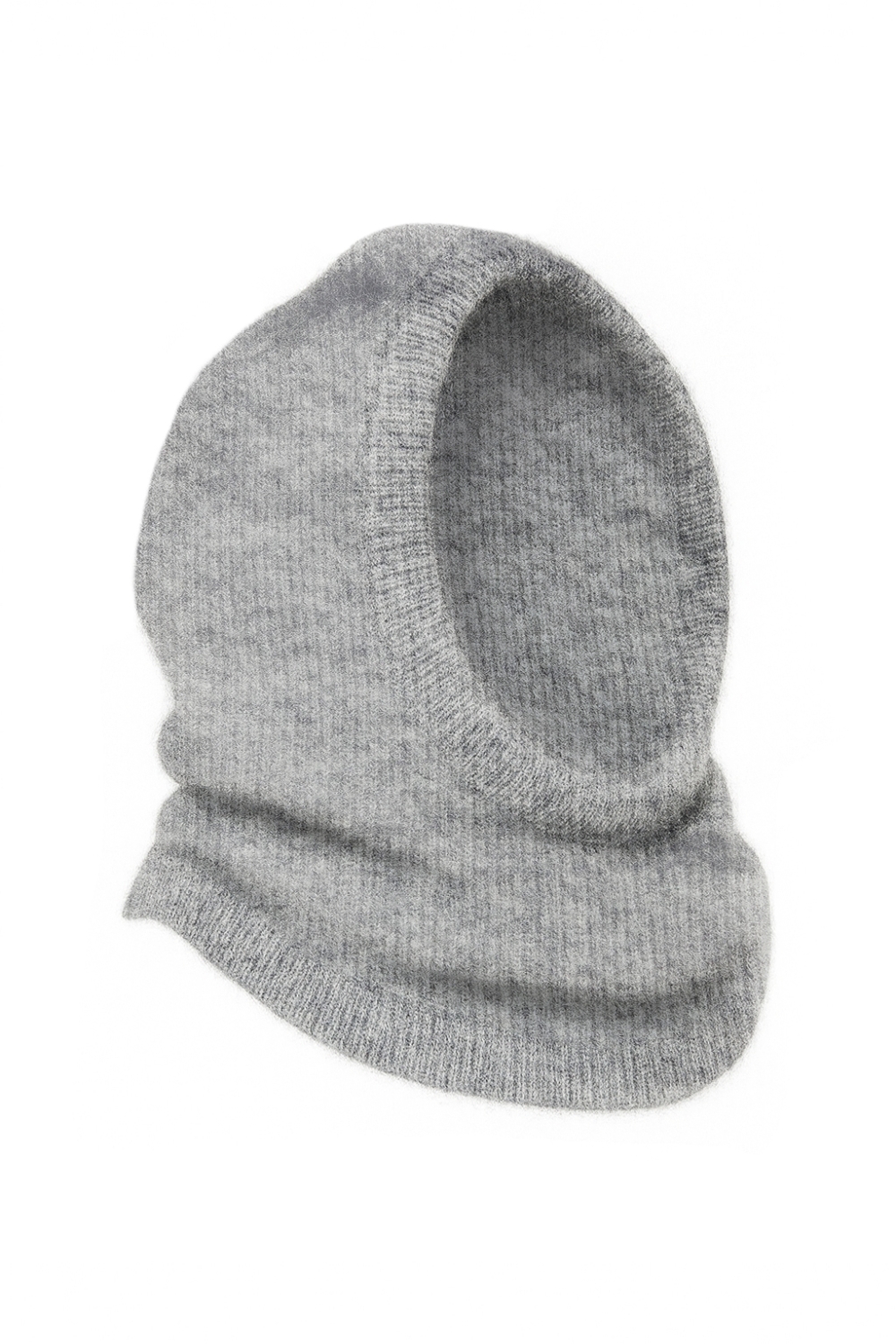 HALO KNITTED HOOD FEEL GREY MADE IN ITALY