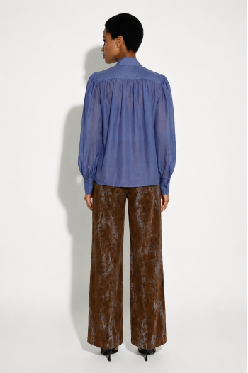 Pantalon Swiggy velour used brown fabriqué en Italie