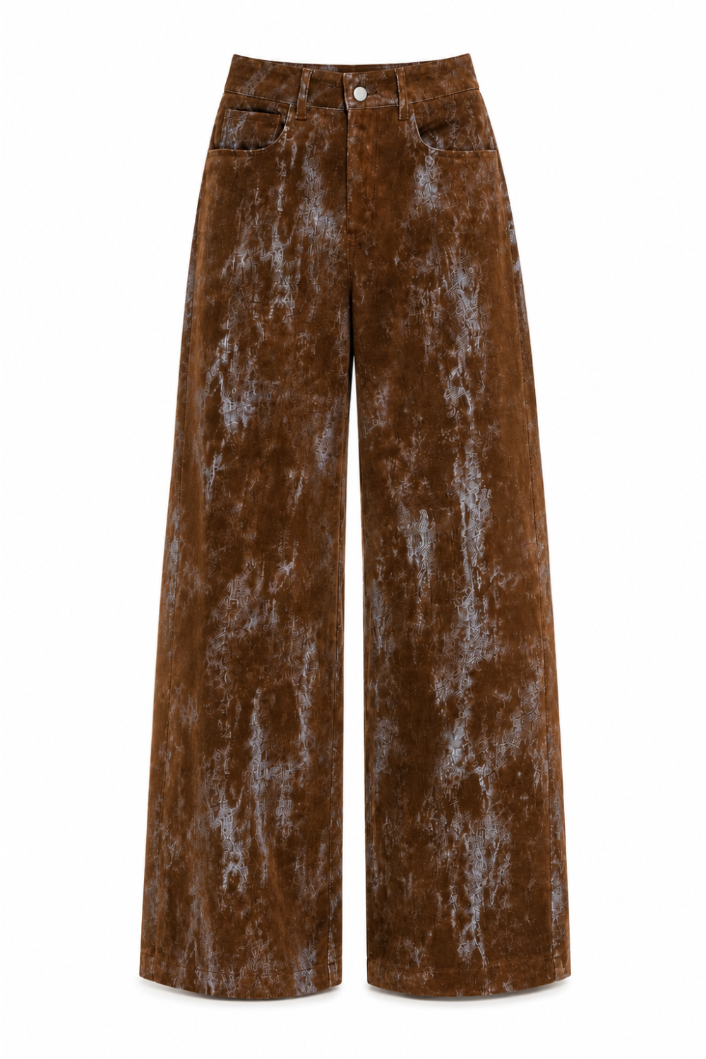 Pantalon Swiggy velour used brown fabriqué en Italie
