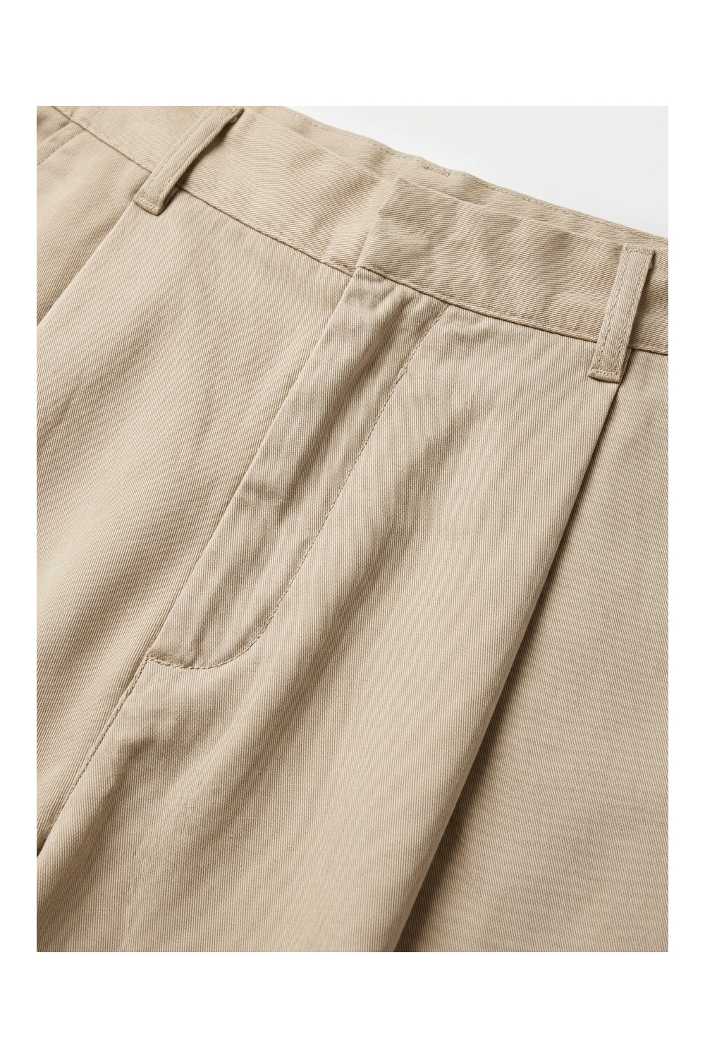 Beige Rio-broek van lyocell, gemaakt in Italië