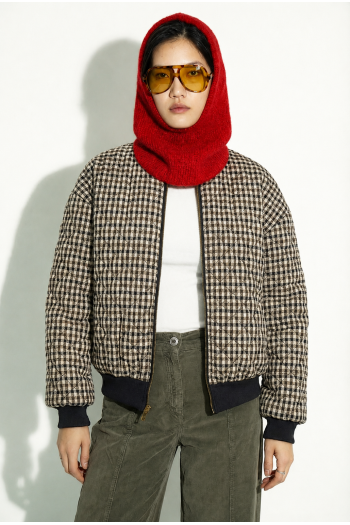 Cagoule rouge fabriquée en Italie