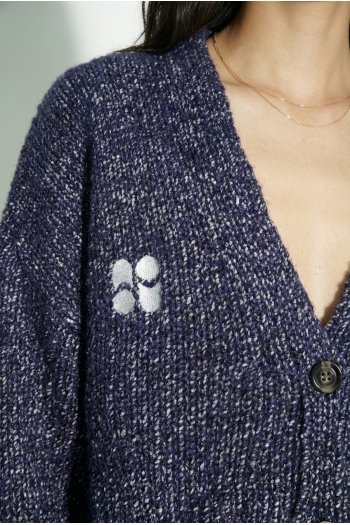 Cardigan Tilga Chine Twiggy Nava fabriqué en Italie
