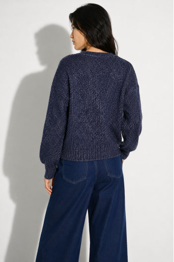 Cardigan Tilga Chine Twiggy Nava fabriqué en Italie