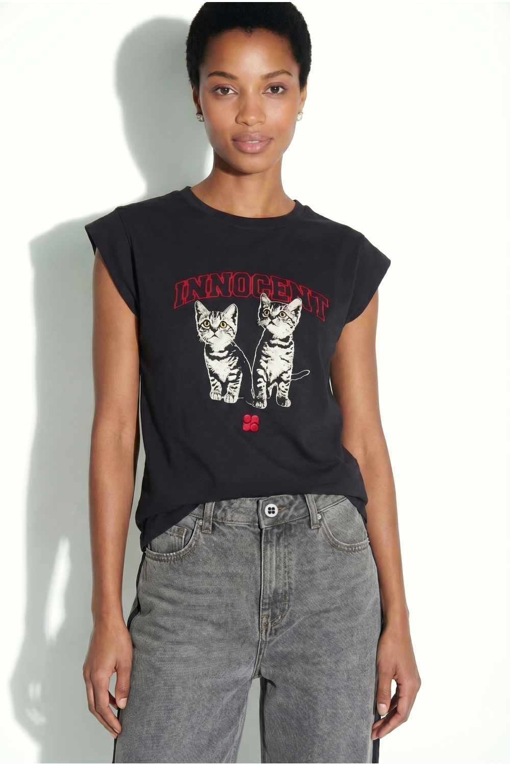 Robbie Cat T-shirt made in Portugal