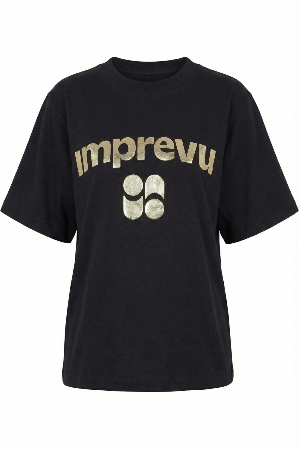 T-shirt Colette foil black fabriqué au Portugal