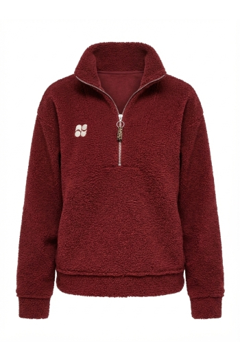 Sweatshirt Luca Teddy Zip fabriqué au Portugal
