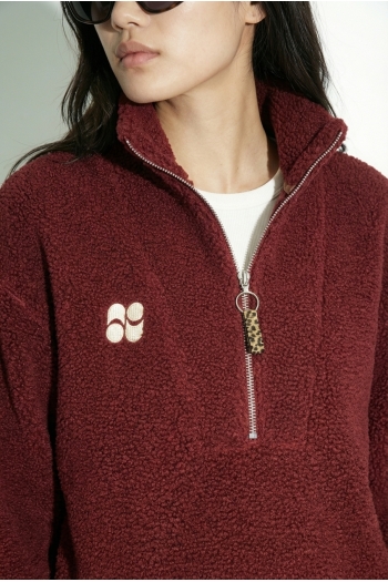 Sweatshirt Luca Teddy Zip fabriqué au Portugal