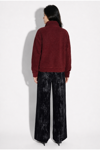 Sweatshirt Luca Teddy Zip fabriqué au Portugal