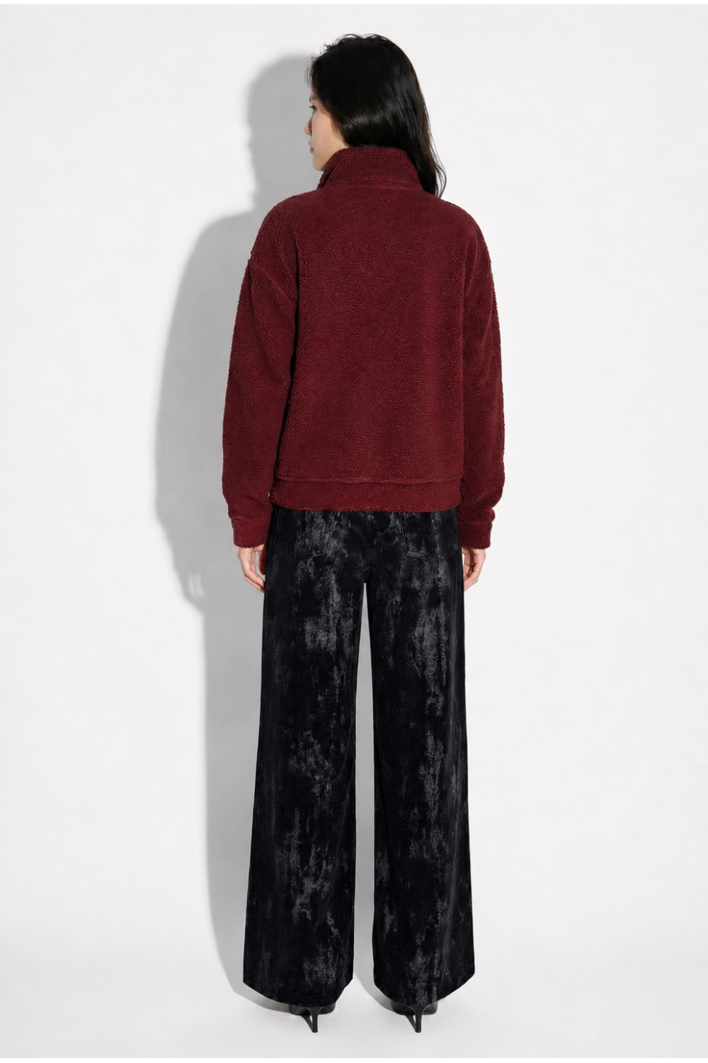 Sweatshirt Luca Teddy Zip fabriqué au Portugal