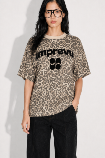 T-shirt Colette print Leo fabriqué au Portugal