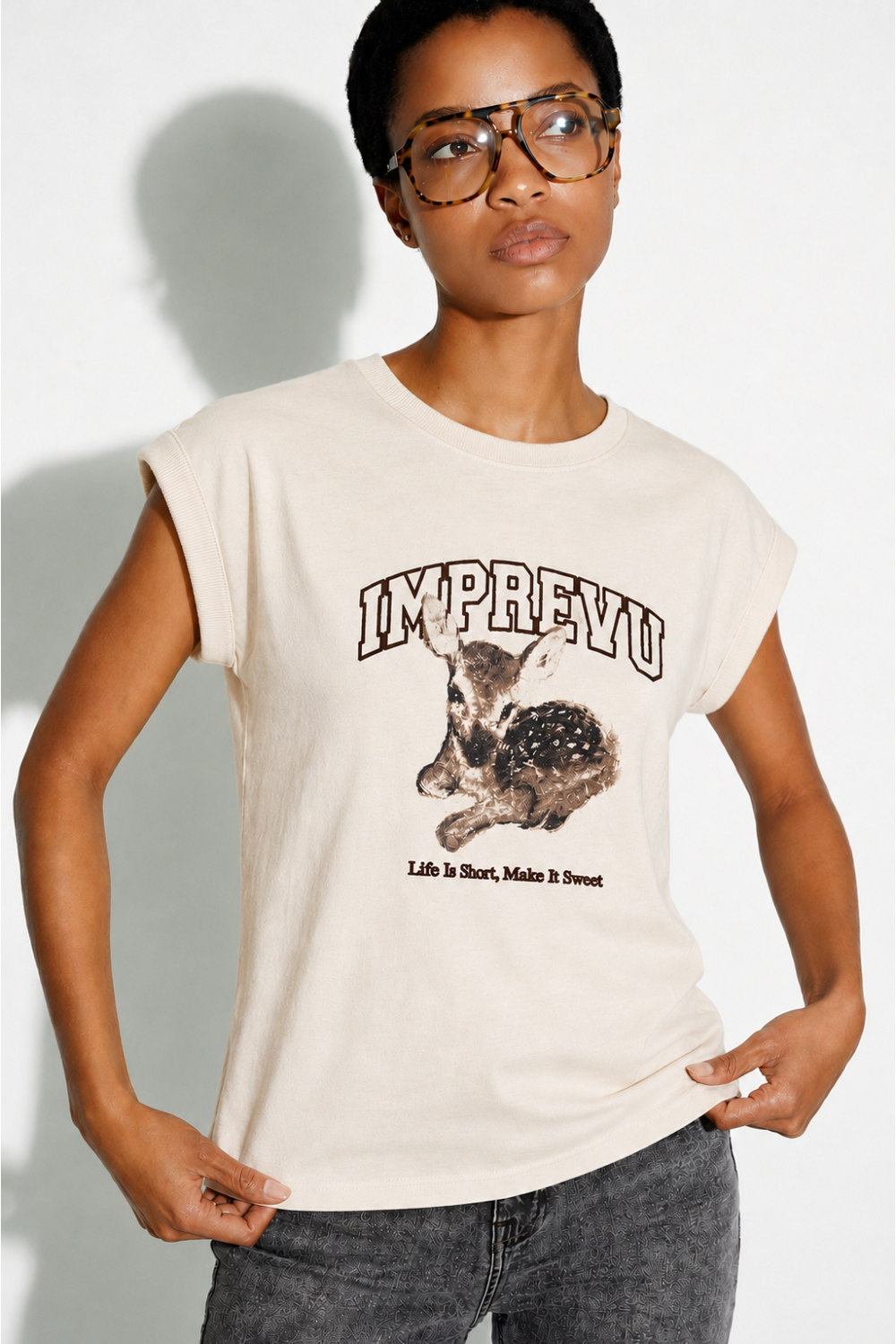 T-shirt Robbie Bambi fabriqué au Portugal