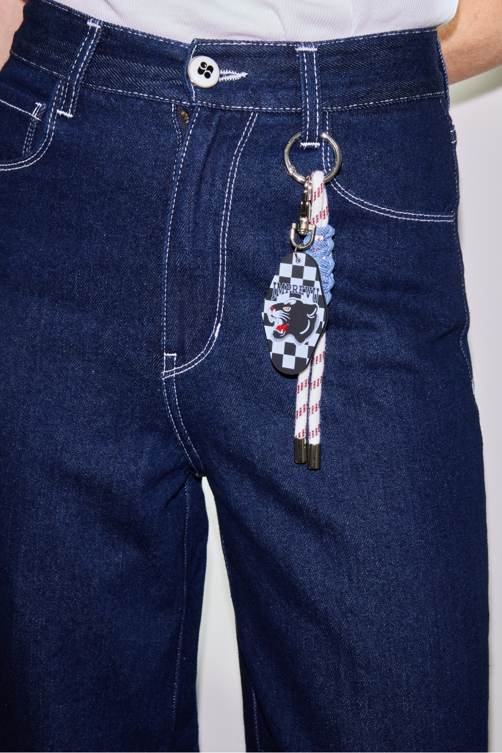 Denim Maxi Swiggy raw blue fabriqué au Portugal
