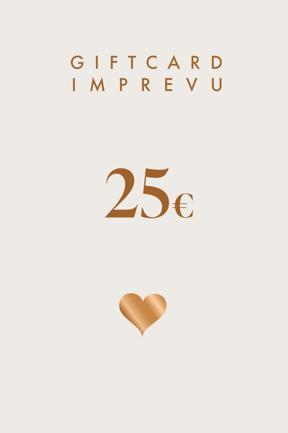 Giftcard 25€